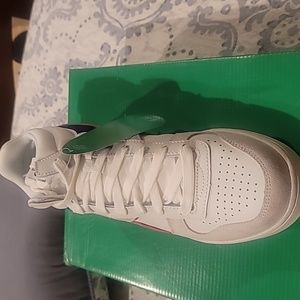 Men's Magic Basket Demi Cut Americana White Sneaker Shoe